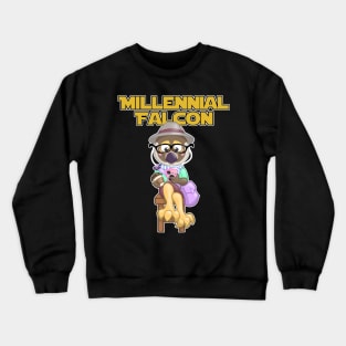 Falcon for the Millennials Meme Crewneck Sweatshirt